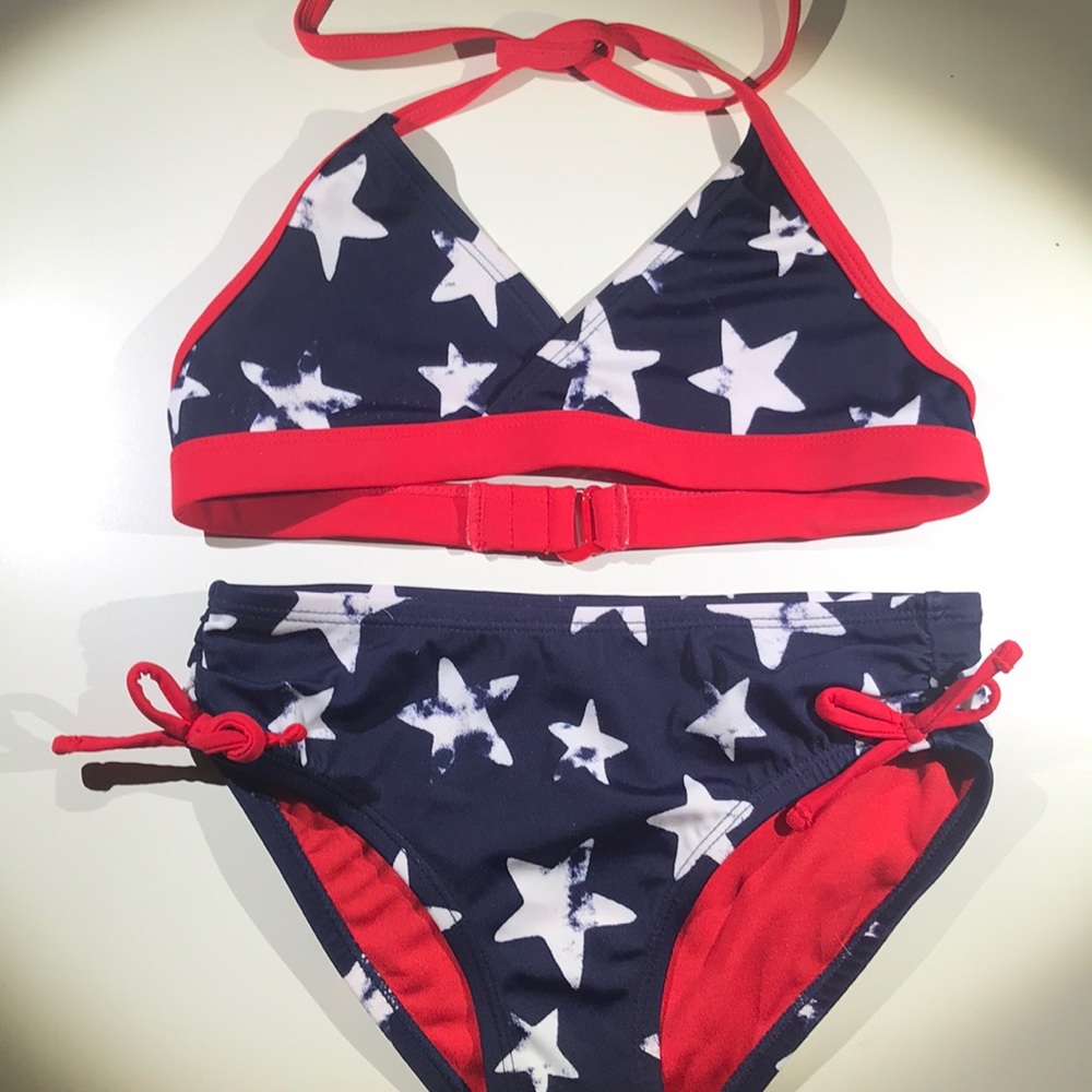 Old Navy Girl’s Star Spangled Banner Bathing Suit!